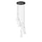 Z-Lite Farrell 7 Light Chandelier, 18in. W x 13.75in. H, Matte Black 3043P7-7R-MB - alternate 2